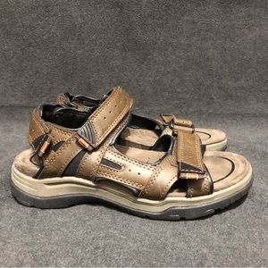 Earth Spirit Gelron Cushion Mens Sandals Size 7 Brown Waterproof Outdoor Hiking